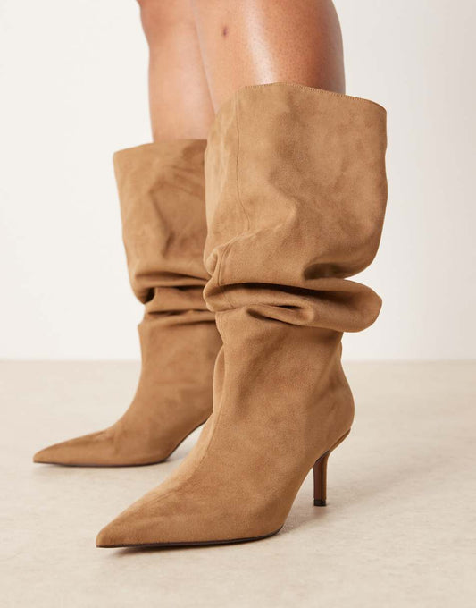 Botas Lucía Voss Diamanté Beige